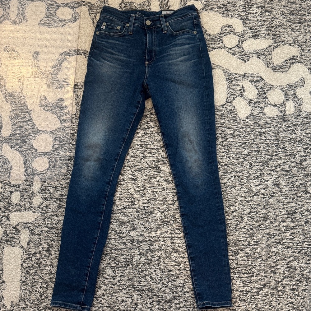 AG Adriano Goldschmied Dark Blue Skinny Jeans
